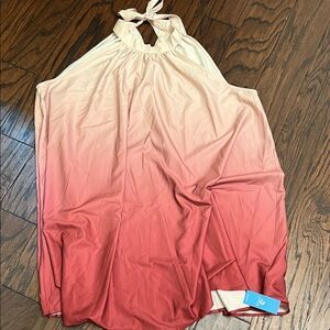 Cupshe Pink Ombre Halter Dress